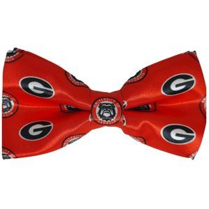 University of Georgia Red bow tie, New! Men, Red Georgia bulldog bow tie